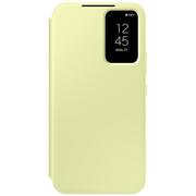 Portfele - Samsung Smart View Wallet Case etui Samsung Galaxy A34 5G pokrowiec z inteligentną klapką okienkiem portfel na kartę limonkowe (EF-ZA346CGEGWW) - miniaturka - grafika 1