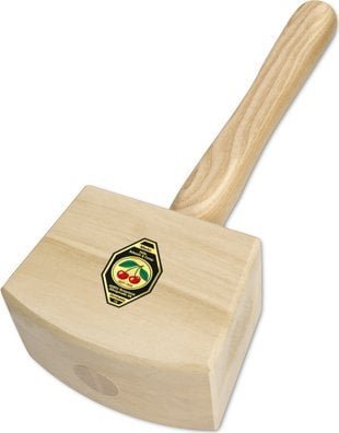 Kirschen Carpenter's Mallet hornbeam head, ash handle 140mm