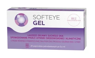 Polpharma Softeye Gel 0,4 ml x 20 pojemników - Wzrok i słuch - miniaturka - grafika 1