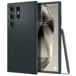Etui SPIGEN Liquid Air do Samsung Galaxy S24 Ultra Zielony - Etui i futerały do telefonów - miniaturka - grafika 1