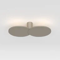 Lampy sufitowe - Rotaliana Lampa sufitowa designerska Collide H1, możliwość ściemniania, brązowy / mosiężny, salon / jadalnia, aluminium, design - miniaturka - grafika 1