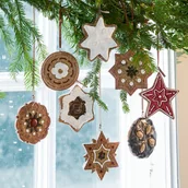 Ozdoby bożonarodzeniowe - Zawieszka, zestaw 8 szt. Cibla - miniaturka - grafika 1