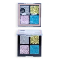 Cienie do powiek - Makeup Revolution Artist Collection Glitter Balm Paleta Brokatowych Balsamów - miniaturka - grafika 1
