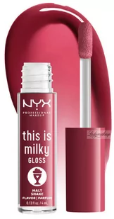 NYX Professional Makeup - This is Milky Gloss Milkshake - Błyszczyk do ust - 4 ml - MALT SHAKE - Błyszczyki do ust - miniaturka - grafika 1