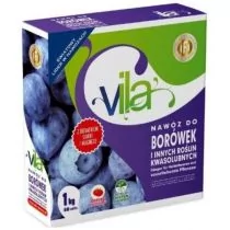 Vila Nawóz granulowany do borówek i innych roślin kwaśnolubnych karton 1 kg - Nawozy ogrodnicze - miniaturka - grafika 1