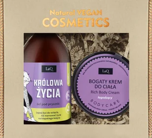 Laq Zestaw Niezapominajka: Żel 500 ml + Krem do ciała 200 ml - Zestawy kosmetyków damskich - miniaturka - grafika 1