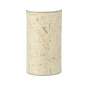 Lampy ścienne - Kinkiet ścienny Aston kremowy 1xE14x10W wym: 32 x 18 cm korek IP20 Emibig - miniaturka - grafika 1