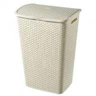 Kosze na bieliznę - Curver Kosz na bieliznę CURVER KREMOWY MY STYLE 55L 713025_CURVER - miniaturka - grafika 1