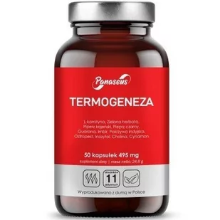 Panaseus Termogeneza (50 kaps.) - Suplementy naturalne - miniaturka - grafika 1
