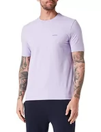 Koszulki męskie - BOSS koszulka męska, Light/Pastel Purple534, M - miniaturka - grafika 1