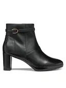 Botki damskie - Geox Botki D Walk Pleasure 60 D46TEA 00043 C9999 Czarny - miniaturka - grafika 1