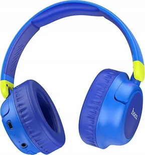 HOCO słuchawki bezprzewodowe / bluetooth nagłowe Adventure W43 niebieskie - Słuchawki - miniaturka - grafika 1