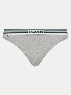 Lacoste Figi klasyczne 8F1333 Szary - Majtki damskie - miniaturka - grafika 1