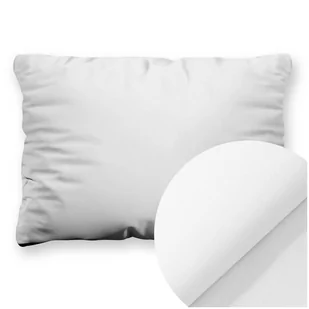 Poszewka Bawełna 40 x 60 Jednolita Ola Biel Biała - Poszewki na poduszki - miniaturka - grafika 1