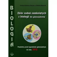 Materiały pomocnicze dla uczniów - Podkowa Zbiór zadań zamkniętych z biologii dla gimnazjalistów - Grażyna Halastra-Petryna, Elżbieta Mazurek - miniaturka - grafika 1