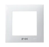 Klawisze i ramki - Ramka pojedyncza biała IP44 SZAFIR RH-1Z/00 OSPEL - miniaturka - grafika 1