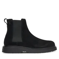 Botki męskie - Sztyblety Calvin Klein Combat Ess Chelsea Boot Su YM0YM01372 Czarny - miniaturka - grafika 1