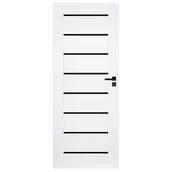 Drzwi wewnętrzne - Drzwi pokojowe PRIM białe 80 lewe - miniaturka - grafika 1