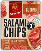 Kiełbasa i wędliny - SOKOŁÓW SALAMI 60G CHIPS BEKON - miniaturka - grafika 1