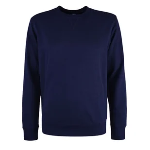 Bluza męska dresowa North Sails Round Neck gładka granatowa bawełniana-S - Bluzy męskie - miniaturka - grafika 1