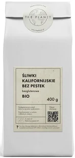 ŚLIWKI KALIFORNIJSKIE SUSZONE BEZGLUTENOWE BIO 400 g - THE PLANET - Zdrowa żywność - miniaturka - grafika 1