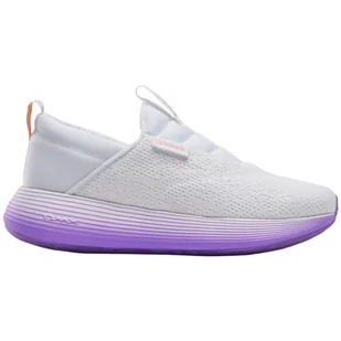 Reebok Damskie trampki DMX Comfort Slip ON, białe/cyfrowe fioletowe/szare 1, 36 EU, Biały cyfrowy fioletowy szary 1, 37 EU - Trampki damskie - miniaturka - grafika 1