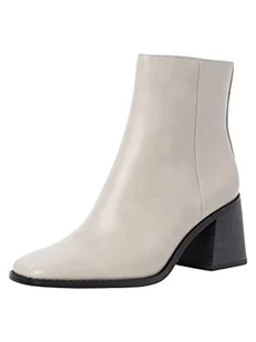 Marco Tozzi Damskie sztyblety 2-25335-29, kremowe, 39 EU - Botki damskie - miniaturka - grafika 1