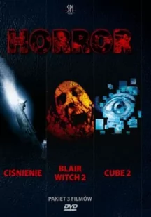 Pakiet Horrorów: Ciśnienie / Cube 2 / Blair Witch 2 - Pozostałe filmy DVD - miniaturka - grafika 1