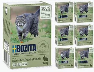 Bozita Cat Królik W Sosie 6 x 370g - Mokra karma dla kotów - miniaturka - grafika 1