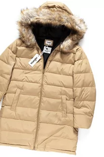 Wrangler, Kurtka damska, Long Puffer Clay Beige W4126Vjwm, rozmiar XS - Kurtki damskie - miniaturka - grafika 1