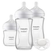 Butelki dla niemowląt - Butelka PHILIPS AVENT Newborn Glass Gift SCD878/11 (3 sztuki) | Bezpłatny transport - miniaturka - grafika 1