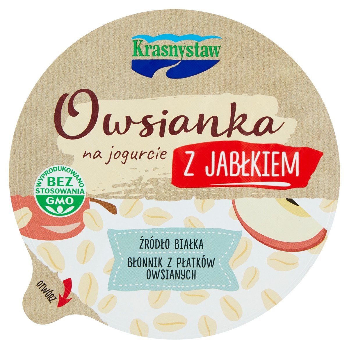 Owsianka z jabłkiem Krasnystaw 250 g