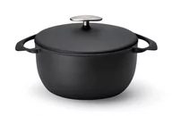 Garnki - Garnek żeliwny UNILLOY Kurogane 20 cm [UC200BK] - miniaturka - grafika 1