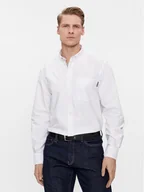 Koszule męskie - Tommy Hilfiger Koszula Oxford Monotype MW0MW33797 Biały Slim Fit - miniaturka - grafika 1
