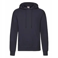 Bluzy męskie - Bluza Męska Z Kapturem Hooded Sweat Deep Navy r. L - miniaturka - grafika 1