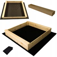 Place zabaw - PIASKOWNICA 120cm - miniaturka - grafika 1