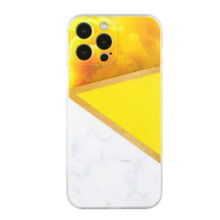 König Design Etui kompatybilne z Apple iPhone 12 Pro Plastikowe, miękkie etui na telefon komórkowy - Żółte etui na telefon komórkowy - Etui i futerały do telefonów - miniaturka - grafika 1