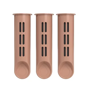 ZESTAW 3 filtry do butelki filtrującej Dafi SOFT i SOLID mocha mousse - Wkłady filtrujące - miniaturka - grafika 1