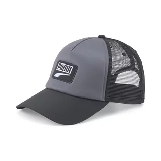 Czapki damskie - Puma Czapka Z Daszkiem Trucker Cap Czarno-Szara 024033 01 - grafika 1