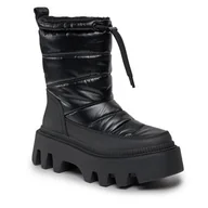 Botki damskie - Botki Buffalo Flora Puffer Boot 1622359 Black - miniaturka - grafika 1