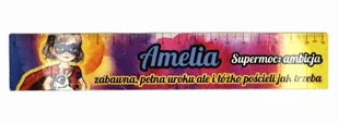 Zakładka do książki z imieniem Amelia - Zakładki indeksujące - miniaturka - grafika 1