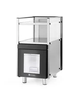 Inne urządzenia gastronomiczne - Lodówka na mleko z podgrzewaczem do filiżanek, HENDI, 3,5L, 220-240V/168W, 313x442x(H)613mm - miniaturka - grafika 1