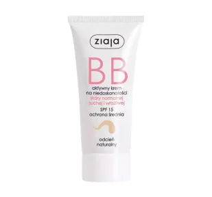 Ziaja BB krem do skóry normalnej, suchej i wrażliwej odcień naturalny 50 ml - Podkłady do twarzy - miniaturka - grafika 2