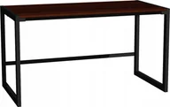 Biurka gamingowe - Biurko Modi Meble Biurko Gamingowe Biurko Komputerowe metalowy stelaż Wenge 140x70 cm - miniaturka - grafika 1
