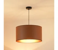 Lampy sufitowe - Brilagi - Żyrandol na lince OREGON ROLLER VEGE 1xE27/15W/230V śr. 45 cm brązowy - miniaturka - grafika 1