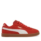 Sneakersy męskie - Sneakersy Puma Puma Club II Era Suede For All Time Red- 400717 08 Czerwony - miniaturka - grafika 1
