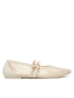 Baleriny - JENNY Baleriny CT0613-78 Beżowy - miniaturka - grafika 1