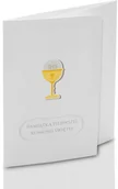 Pamiątka Pierwszej Komunii Świętej - Mini-Album Komunijny TS kielich - zestaw: 2 zdjęcia 13x18 plus zakładka - miniaturka - grafika 1
