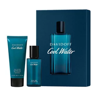 Davidoff (Cool Water woda toaletowa 40ml + Żel pod prysznic 75ml) - Kosmetyki do kąpieli - miniaturka - grafika 1