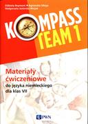 Podręczniki dla szkół podstawowych - PWN Wydawnictwo Szkolne Kompass Team 1. Materiały ćwiczeniowe do języka niemieckiego dla klas 7-8 nowe wydanie - miniaturka - grafika 1